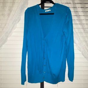 Old Navy XXL Blue Cardigan